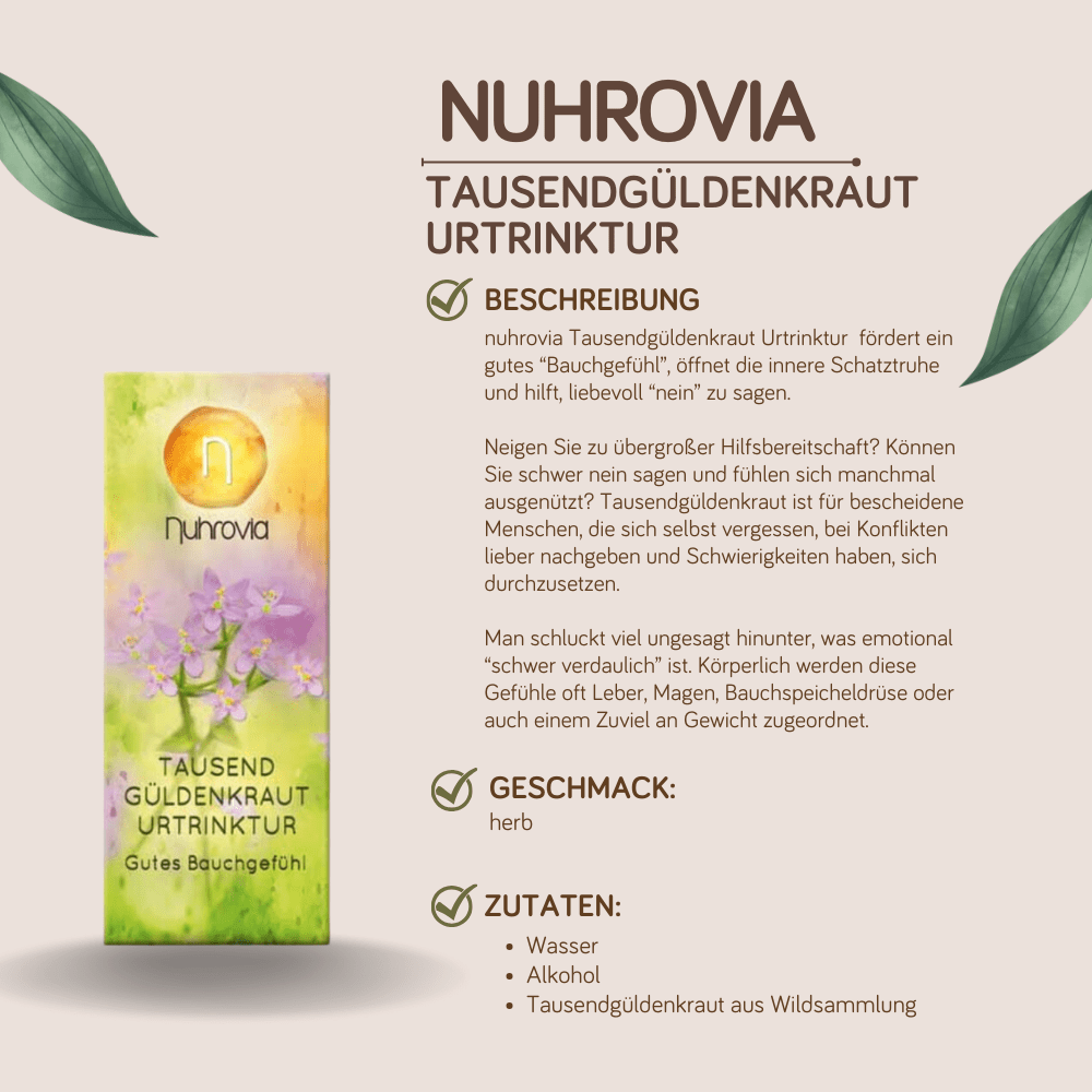 Bild von Tausendgüldenkraut Urtrinktur 20ml